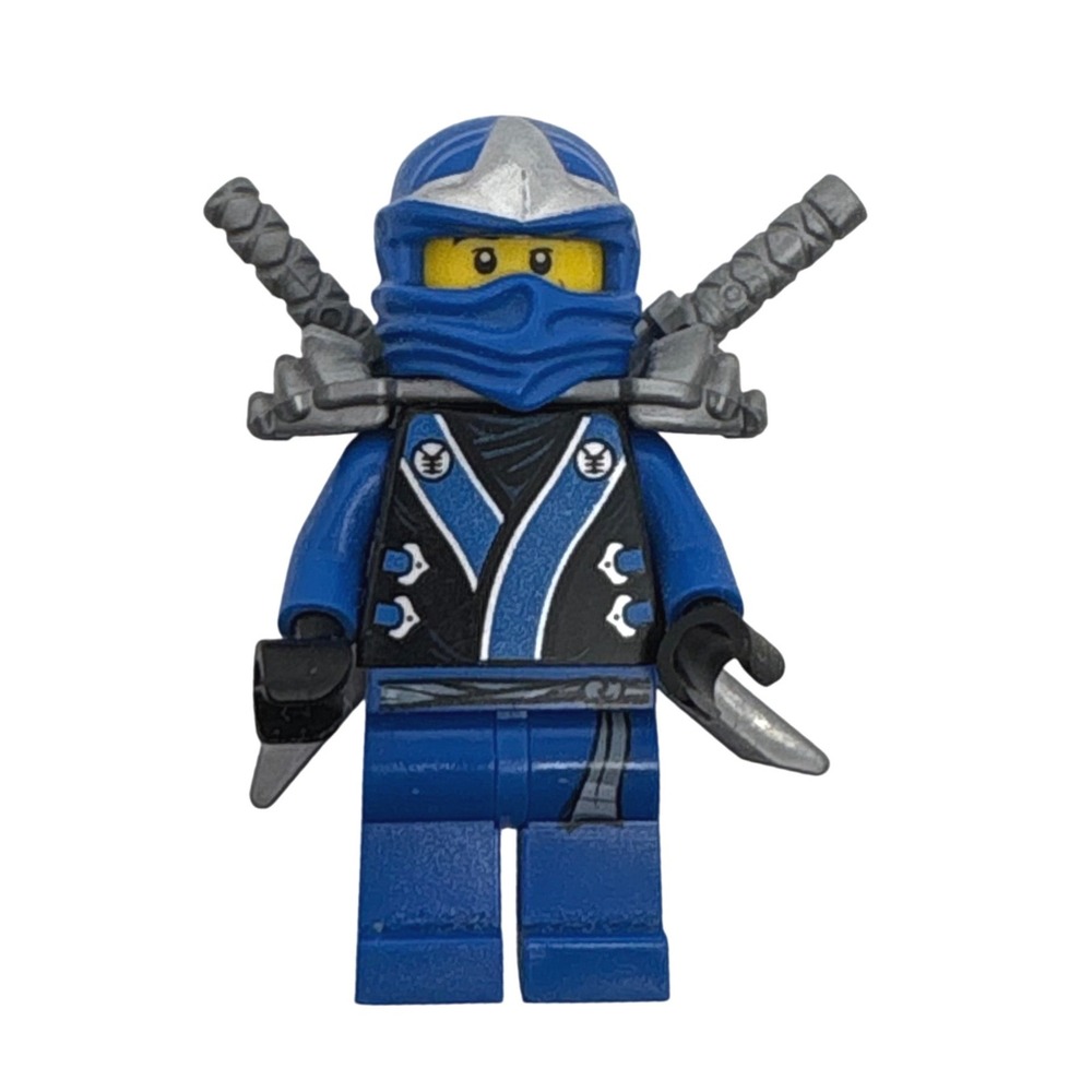 LEGO Ninjago Jay ZX Minifigure Blue Ninja Silver Katanas njo034 The Final Battle